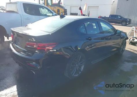 2018 Acura Tlx Tech A-Spec Pkgs from USA, damaged, VIN 19UUB3F64JA002176